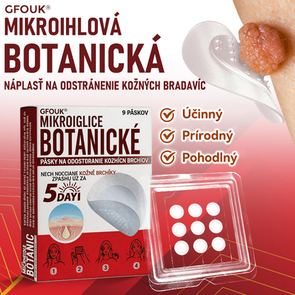 💕✅GFOUK® MicroNeedle botanic náplasť na odstránenie kožných výrastkov Vyrobené